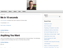 Tablet Screenshot of derek-olson.com